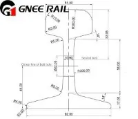 Ľahká koľajnica GB 24 kg